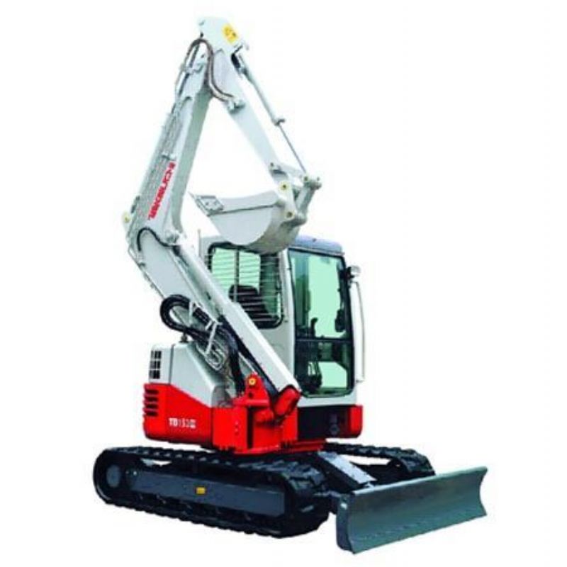 MINIESCAVATORE  TAKEUCHI TB 153 FR  FERRO